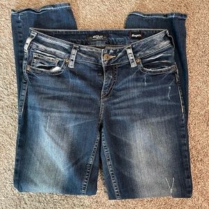 Silver Suki jeans